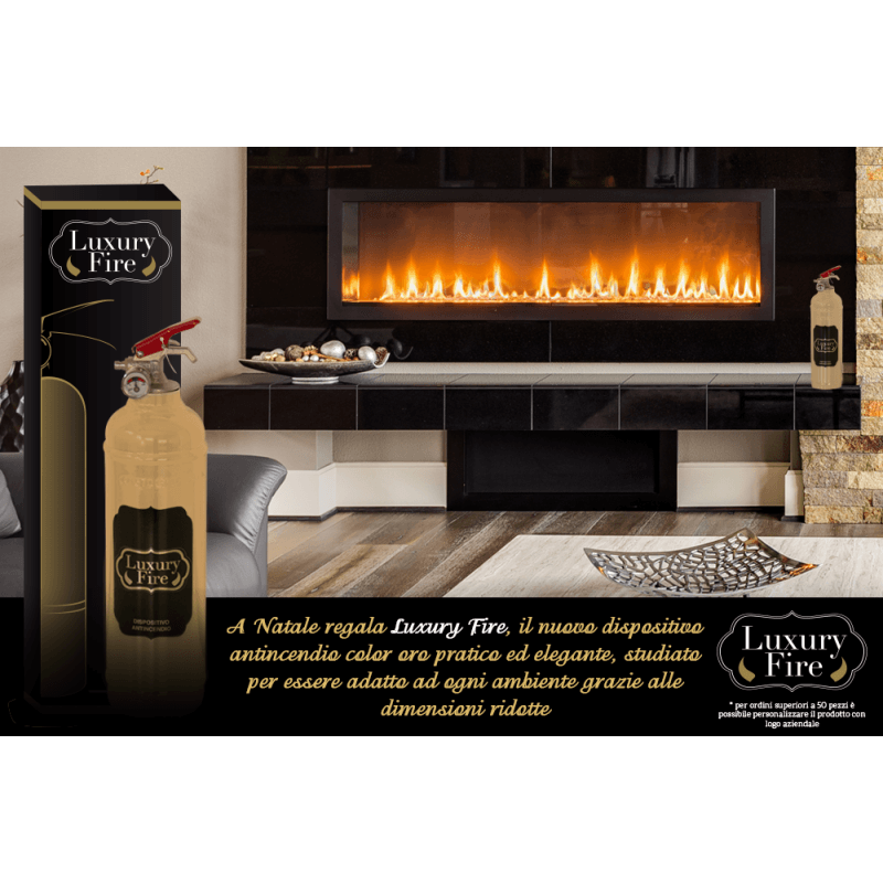 Estintore a Polvere da 1 Kg Luxury Fire